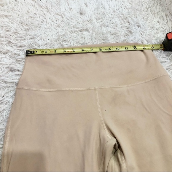 Lululemon ALIGN High Rise CROP 17” PROSECCO Tan Size 10 - Picture 9 of 11